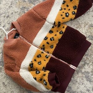 Kids Teddy bomber - multicolored